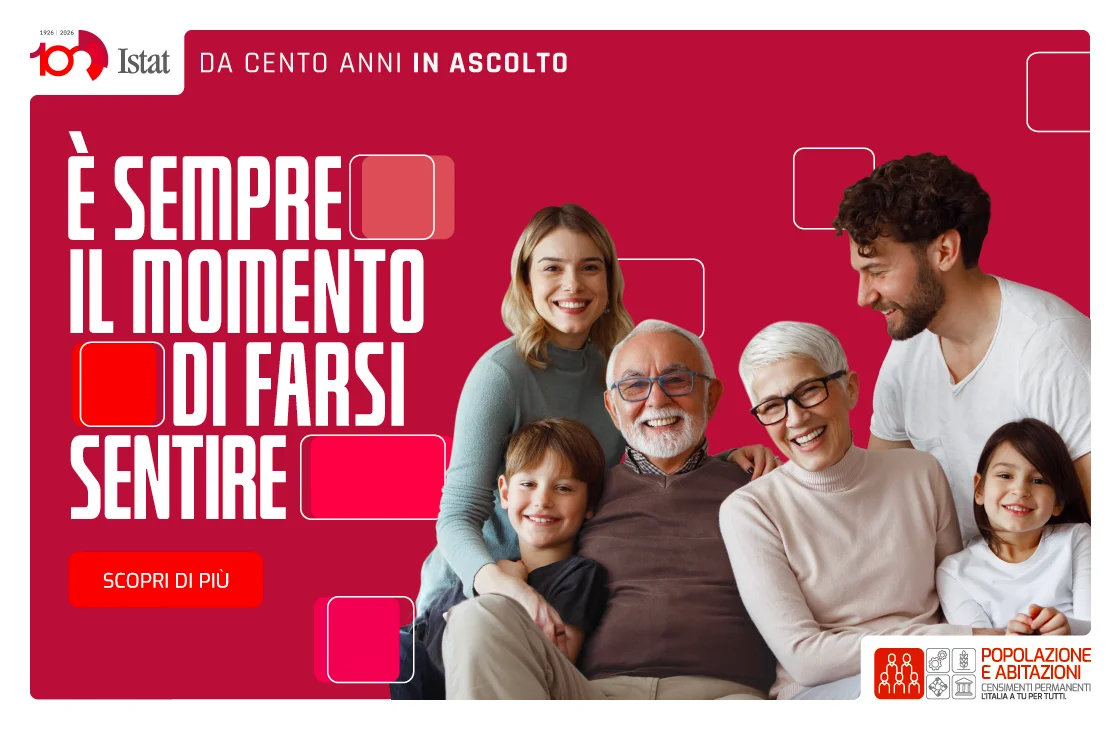 Censimento permanente della Popolazione e delle abitazioni anno 2026